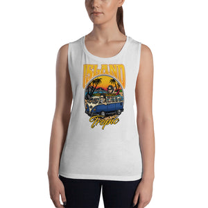"Surf Bus" Womens Muscle Tank