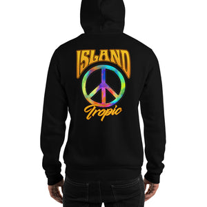 "Peace Logo" Hooded Sweatshirt (Unisex)
