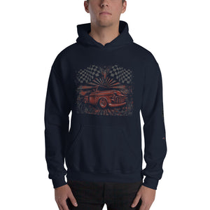 "Tri-Five Chevy Pickup" Hooded Sweatshirt (Unisex)