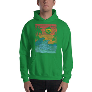 "Island Tropic Sun" Hooded Sweatshirt (Unisex)