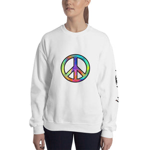 "Peace" Heavy Blend Crewneck Sweatshirt (Unisex)