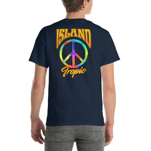 "Peace Logo" Mens Short Sleeve T-Shirt
