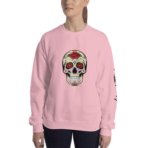 "Sugar Skull" Heavy Blend Crewneck Sweatshirt (Unisex)
