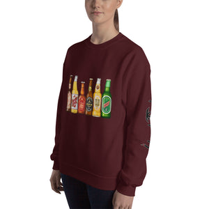 "Beer Flight" Heavy Blend Crewneck Sweatshirt (Unisex)