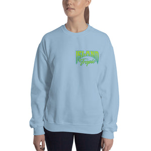 "Have a Surfin' Nice Day" Womens Crewneck Sweatshirt