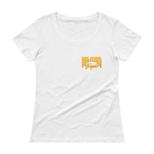 "Surf Bus" Womens Scoopneck T-Shirt