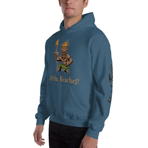 "Aloha, Beaches!" Hooded Sweatshirt (Unisex)