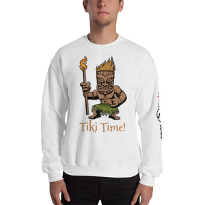 "Tiki Time" Heavy Blend Crewneck Sweatshirt (Unisex)