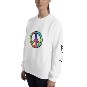 "Peace" Heavy Blend Crewneck Sweatshirt (Unisex)