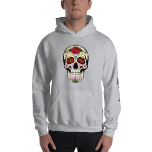 "Sugar Skull" Hooded Sweatshirt (Unisex)