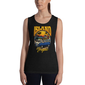 "Surf Bus" Womens Muscle Tank