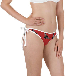 "Free Spirit" Womens Bikini Bottom in Red