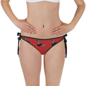 "Free Spirit" Womens Bikini Bottom in Red