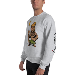 "Tiki" Heavy Blend Crewneck Sweatshirt (Unisex)
