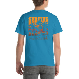 "Surfing" Mens Short Sleeve T-Shirt