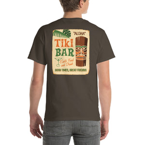 "Tiki Bar" Mens Short Sleeve T-Shirt
