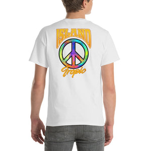 "Peace Logo" Mens Short Sleeve T-Shirt