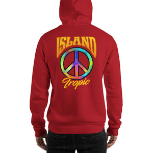 "Peace Logo" Hooded Sweatshirt (Unisex)