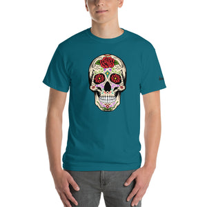 "Sugar Skull" Mens Short Sleeve T-Shirt